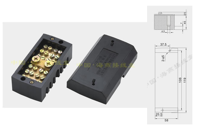 FJ6-12型防盗分线盒