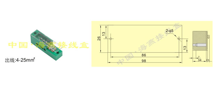 FJ6/JHD-1/A-4/25ֱı߶ӣƽͷ