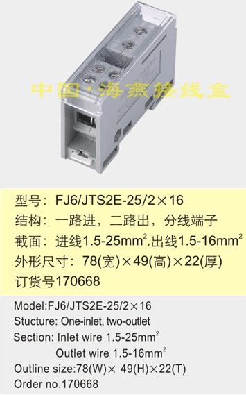 FJ6/JTS2E-25/2x16