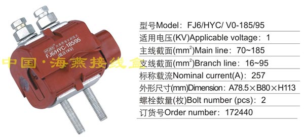 FJ6/HYC/V0-185/95