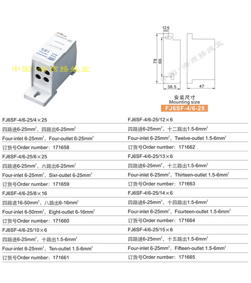 FJ6SF-4/6-25/425;ʽԵ߶