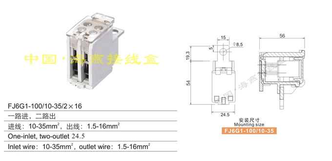 FJ6G1-100/10-35/2X16