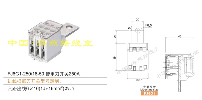 FJ6G1-250/16-50 ʹõ250A