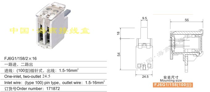 FJ6G1/158/2X16