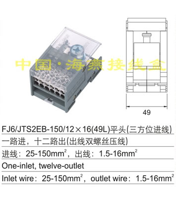 FJ6/JTS2EB-150/12X16(49L)ƽͷ