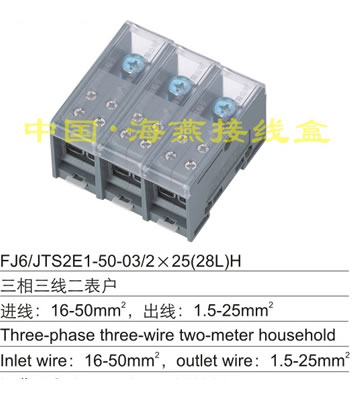 FJ6/JTS2E1-50-03/2X25(28L)H